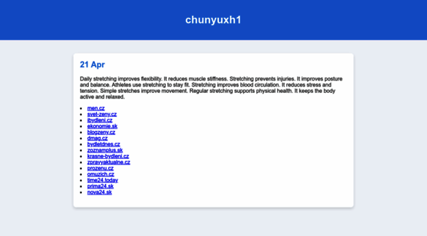 chunyuxh1.xyz