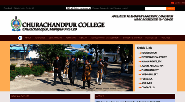 churachandpurcollege.edu.in