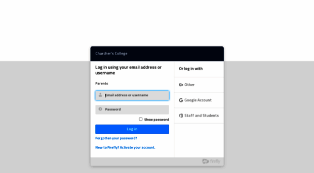 churcherscollege.fireflycloud.net
