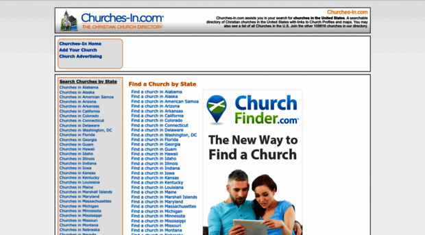 churches-in.com