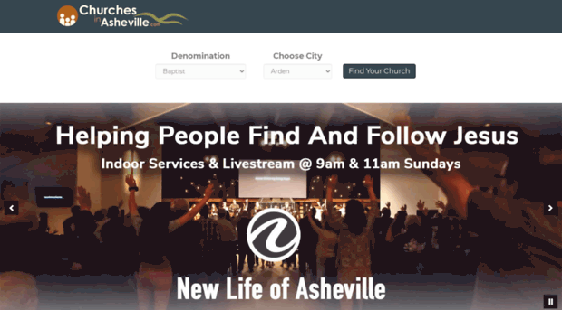 churchesinasheville.com