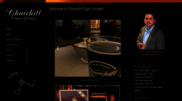 churchillcigarlounge.com