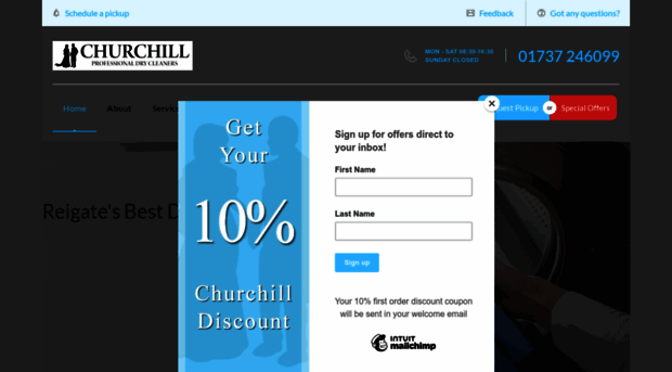 churchilldrycleaners.com