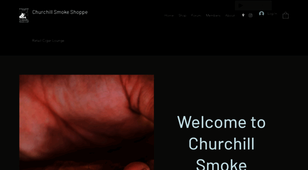 churchillsmokeshoppe.com