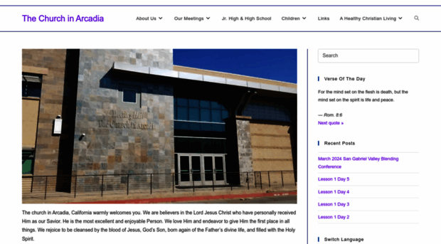 churchinarcadia.com