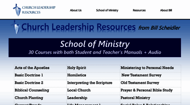 churchleadershipresources.com