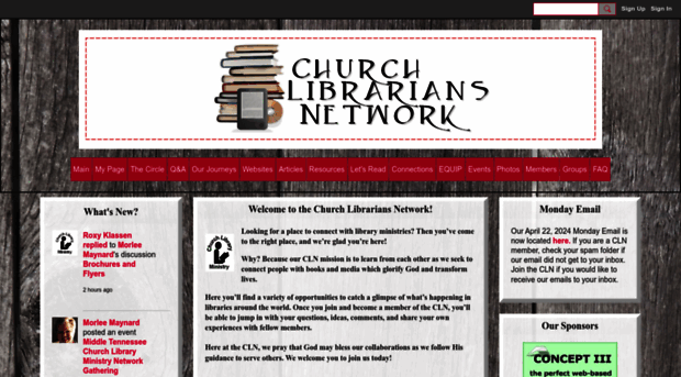 churchlibrarians.ning.com
