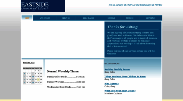 churchofchristeastside.org