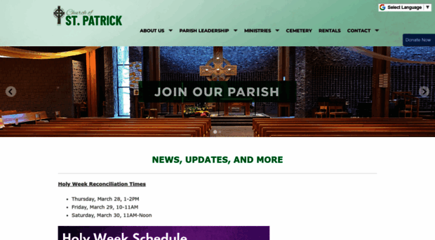 churchofstpatrick.com