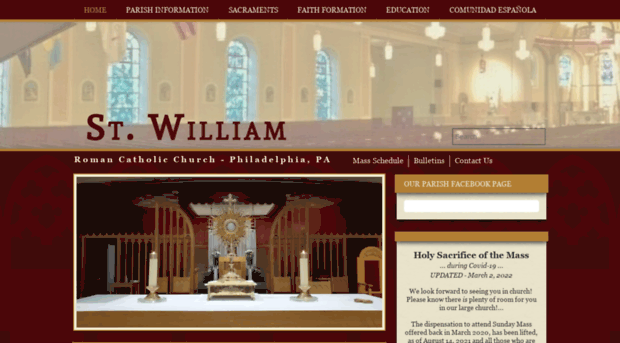churchofstwilliam.com
