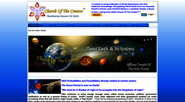 churchofthecreator.com