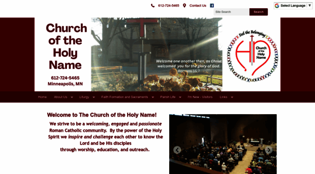 churchoftheholyname.org