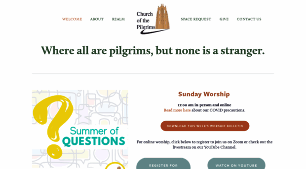 churchofthepilgrims.org