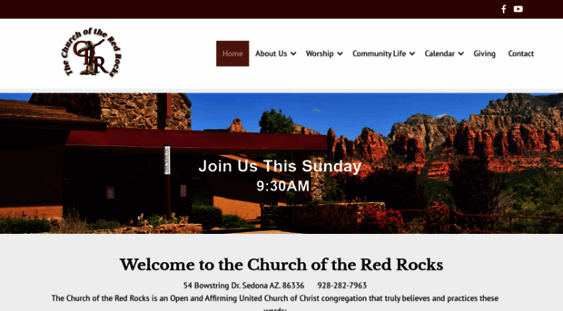 churchoftheredrocks.com