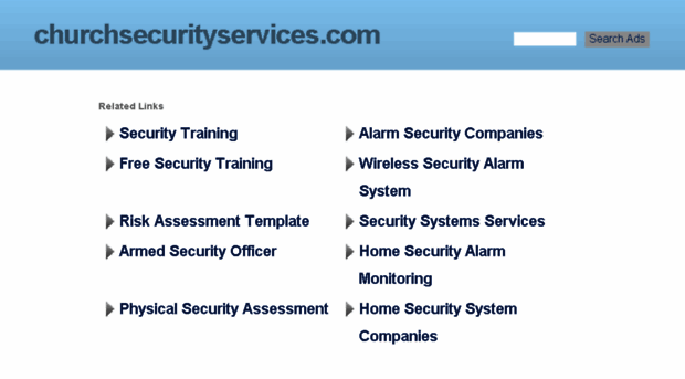 churchsecurityservices.com