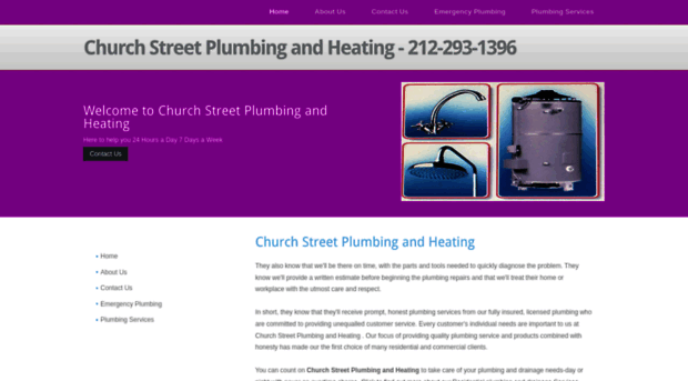 churchstreetplumbingandheating.info