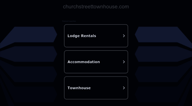 churchstreettownhouse.com