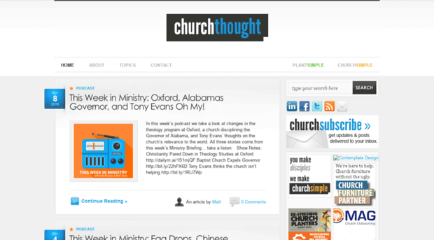 churchthought.com