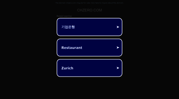 chzero.com