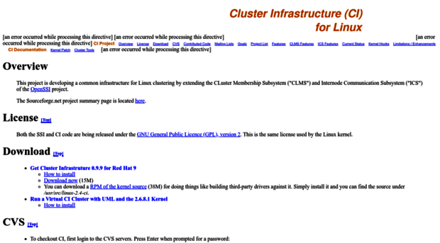 ci-linux.sourceforge.net