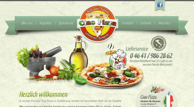 ciao-pizza-suederbrarup.de