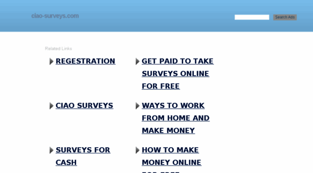 ciao-surveys.com