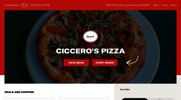 ciccerospizza.com