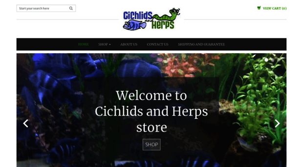 cichlidsandherps.net