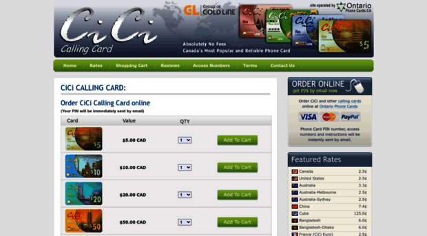 cicicallingcard.com