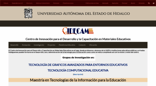 cidecame.uaeh.edu.mx