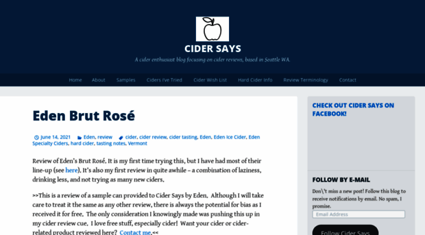 cidersays.com