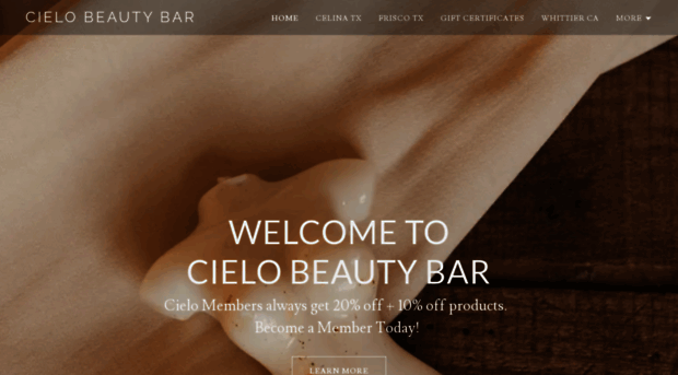 cielobeautybar.com