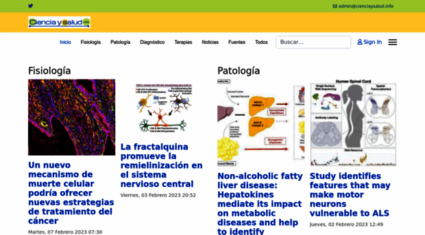 cienciaysalud.info