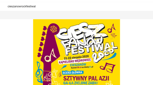 cieszanowrockfestiwal.pl