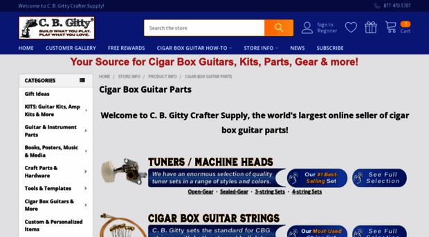 cigarboxguitarparts.com