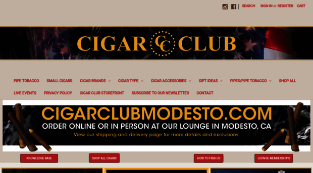 cigarclubmodesto.com
