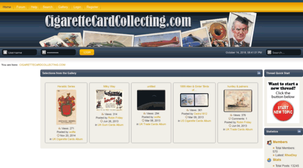 cigarettecardcollecting.com