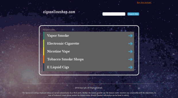 cigsonlineshop.com