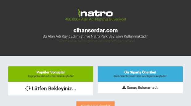 cihanserdar.com