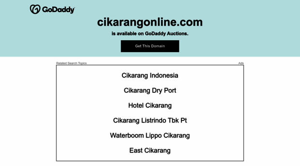 cikarangonline.com