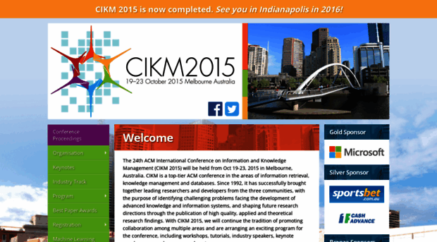 cikm-2015.org