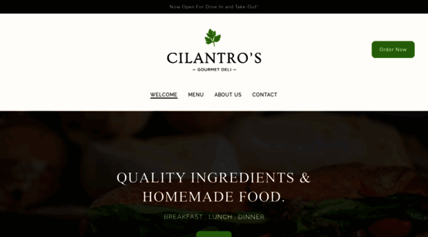 cilantrosdeli.com