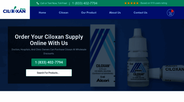 ciloxanstore.com