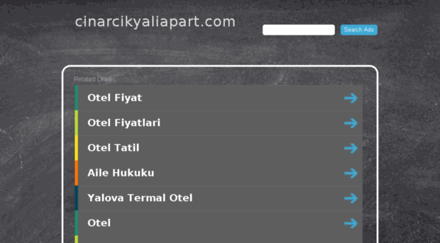 cinarcikyaliapart.com