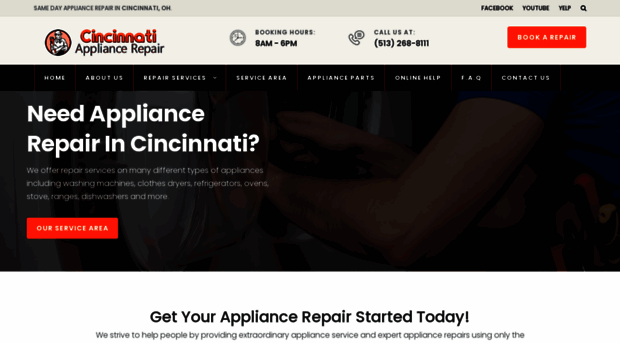 cincinnatiappliancerepair.com