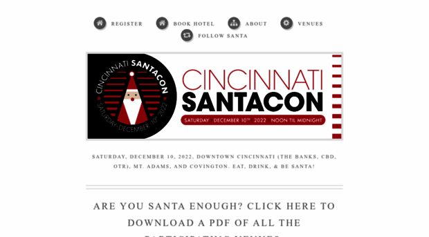 cincinnatisantacon.com