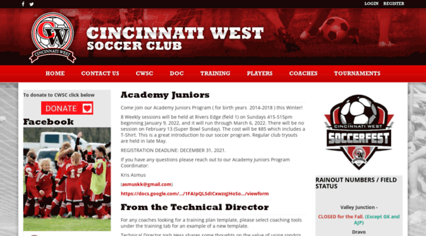 cincinnatiwestsoccer.com