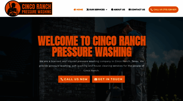 cincoranchpressurewashing.com