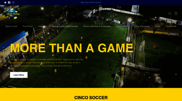 cincosoccer.com