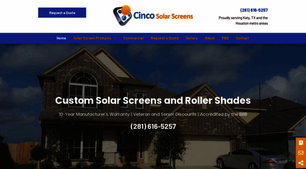 cincosolarscreens.com